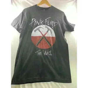 Pink Floyd The Wall 2020 Black Print Short Sleeve Tshirt Size Medium